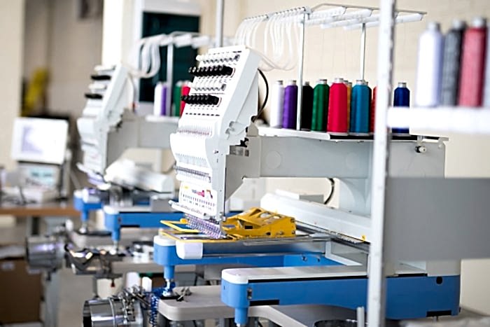 Машинная вышивка